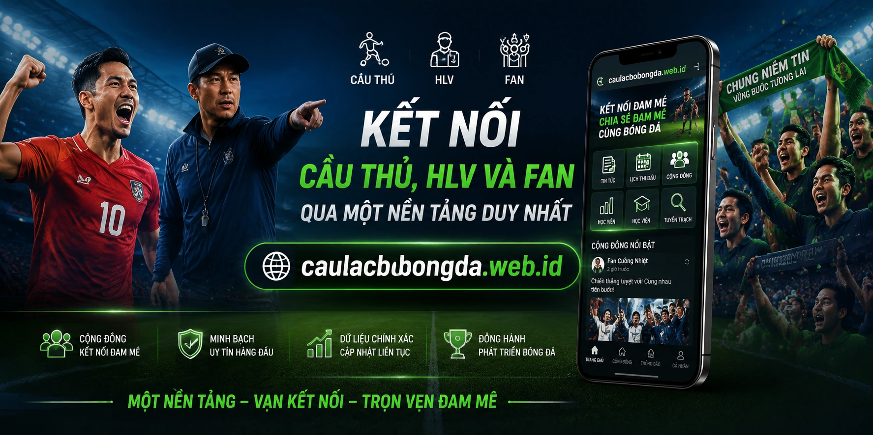 Hành trình trải nghiệm bóng đá